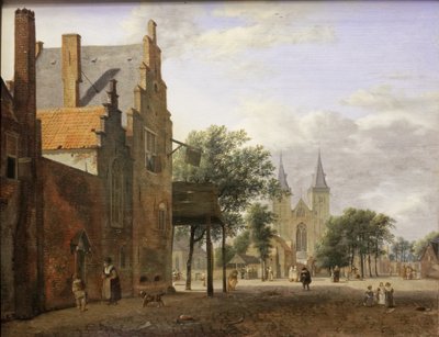 Place et église Saint-Victor à Xanten - Jan van der Heyden
